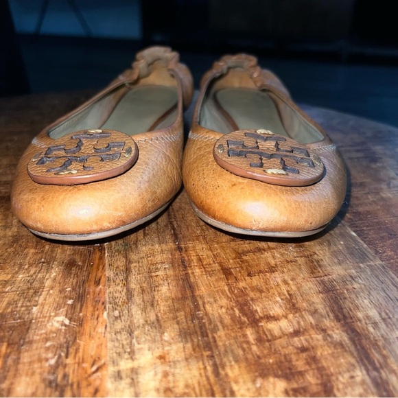 Tory Burch Ballet Flats (Revas) sz 6 Tan - Picture 5 of 8